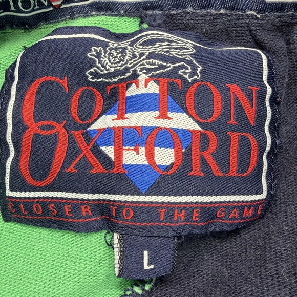 Vintage 1998 Buroughmuir Rugby Shirt Cotton Oxford Mens Large Scotland - Picture 5 of 8